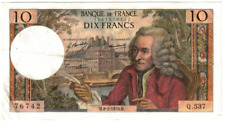 1970 France 10 Francs  circulated banknote P147