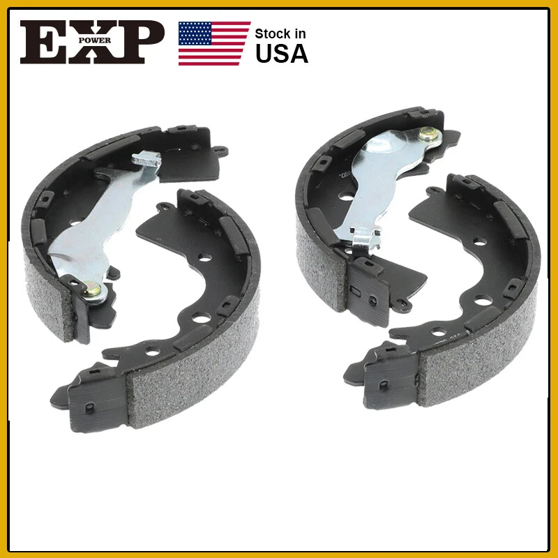 Zapatas de freno traseras premium para Hyundai Accent Kia Rio Rio5 2006-2009 2010 2011 Foto 1 de 3