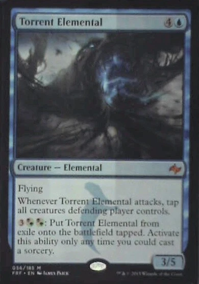 Torrent Elemental - Fate Reforged: #56, Magic: The Gathering Lp R38 - Image 1 of 1