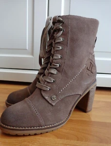 braune Stiefeletten von Jette Joop aus Wildleder, Größe 38 - NEU - Bild 1 von 6