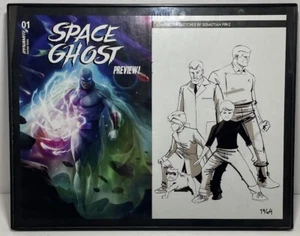 Jonny Quest & Space Ghost Comic Wall Art Framed 11”x 14” - Picture 1 of 4