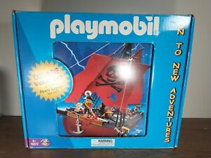 Playmobil Exclusive Discontinued Rare Set #3285 Pirate Lagoon/#3174 Ship