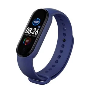 M5 Smart Bracelet Portable e Monitoring Fitness Blue - Picture 1 of 3
