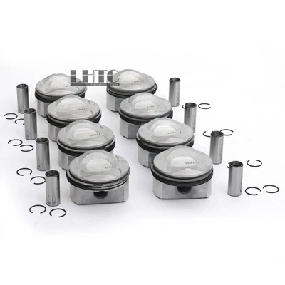 Juego de anillos de pistón Φ84,5 mm STD Φ20 mm para VW Touareg AUDI S5 A6 A8 Q7 4,2 BVJ CAU Foto 1 de 4