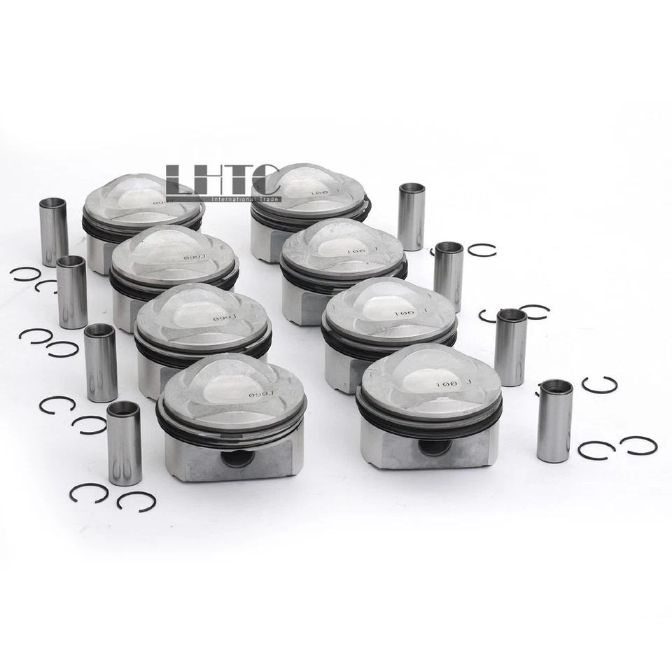 Pistons Rings Set Φ84.5mm STD Φ20mm For VW Touareg AUDI S5 A6 A8 Q7 4.2 BVJ CAU - Image 1 of 4