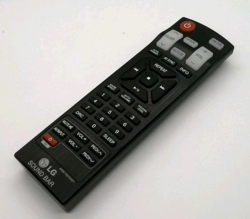 Mando a distancia OEM AKB73575402 para barra de sonido LG NB3531A NB3530A NB3532A NB3730A S33A1-D Foto 1 de 1