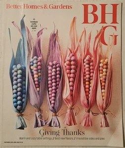 Better Homes & Gardens Magazine November 2024 - Giving Thanks - Picture 1 of 3
