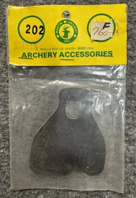 Vintage Small Leather Recurve Bow Split Finger Shooting Tab Martin Archery 202 - Image 1 of 4