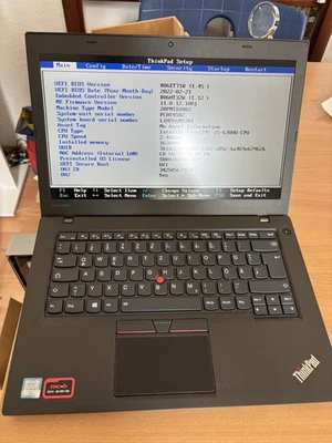 Lenovo ThinkPad T460 14 Zoll (240GB SSD, Intel Core i5-6300U, 2,4GHz, 16GB... - Bild 1 von 2