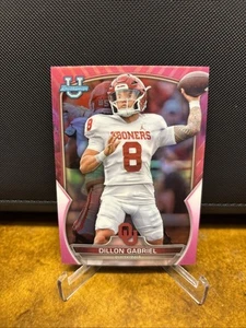 2022 Bowman University Chrome - Dillon Gabriel #12 Pink Refractor (RC) - Picture 1 of 2