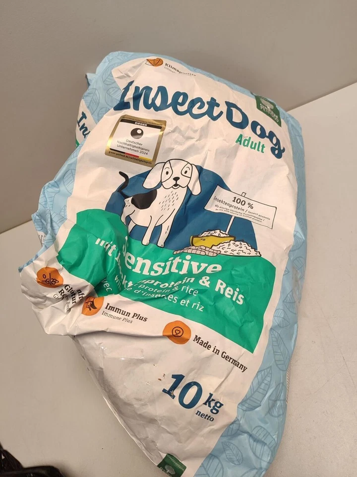 Green Petfood InsectDog Sensitive (1 x 10 kg) | Adult | Premium Trockenfutter fü - Bild 1 von 1