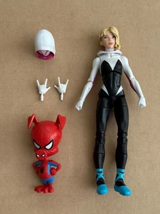 Marvel Legends SPIDER-MAN INTO THE SPIDER-VERSE GWEN STACY Ham No Stilt Man BAF - Bild 1 von 10