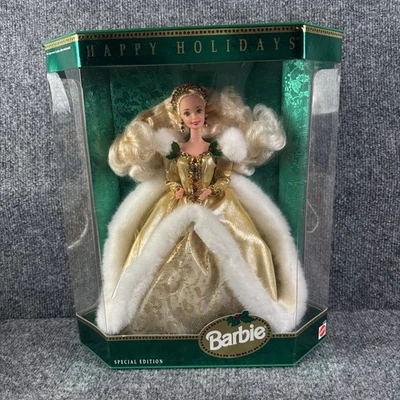 Muñeca Barbie Happy Holidays 1994 de colección edición especial Mattel #12155 en caja original Foto 1 de 4