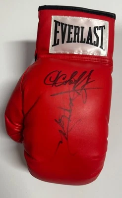 GUANTE DE BOXEO AUTOGRAFIADO POR BERNARD HOPKINS & SERGEY KOVALEV, FIRMADO POR AMBOS Foto 1 de 2