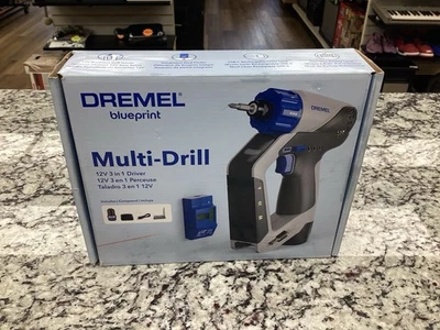 Dremel Blueprint 12V 3-in-1 Driver Multi-Drill Kit (F013DD12AA)... FREE S&H! - Image 1 of 4