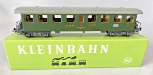 Vagón de pasajeros Kleinbahn escala HO #394 SBB/FFS Swiss Railways B4 - Imagen 1 de 7