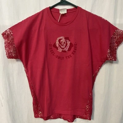 Top Diesel para niña rosa oscuro talla 8 nuevo con etiquetas Foto 1 de 4