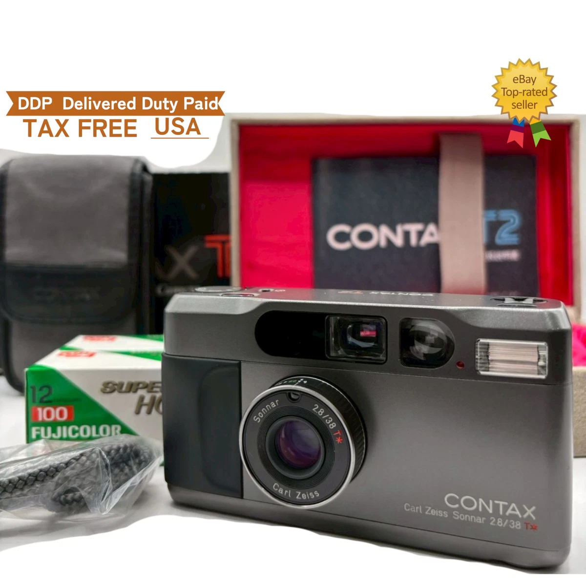 Contax T2 35 mm Film Cameras for sale | eBay