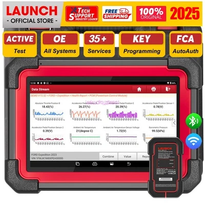 LAUNCH CRP919E BT Car fault code reader Diagnostic Tool Scanner TPMS Full System