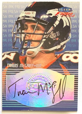 1999 Fleer Focus 新鲜墨水 Travis McGriff 亲笔签名新秀年 — 第 1/3 张图片