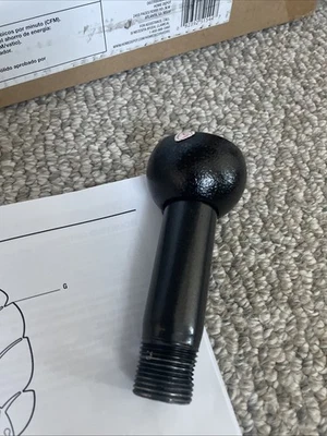 HOME DECORATORS Palm Cove 44 in. Ceiling Fan Ball Down Rod Assembly Part Only - Image 1 of 4