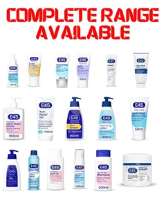 E45 Full Product Range – Moisturizers, Creams & Lotions for Dry Skin Relief - Picture 1 of 37