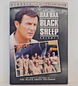 Baa Baa Black Sheep - Volume 1, DVD 2 Disc Set, With Slipcover, Very Good. - Picture 1 of 11