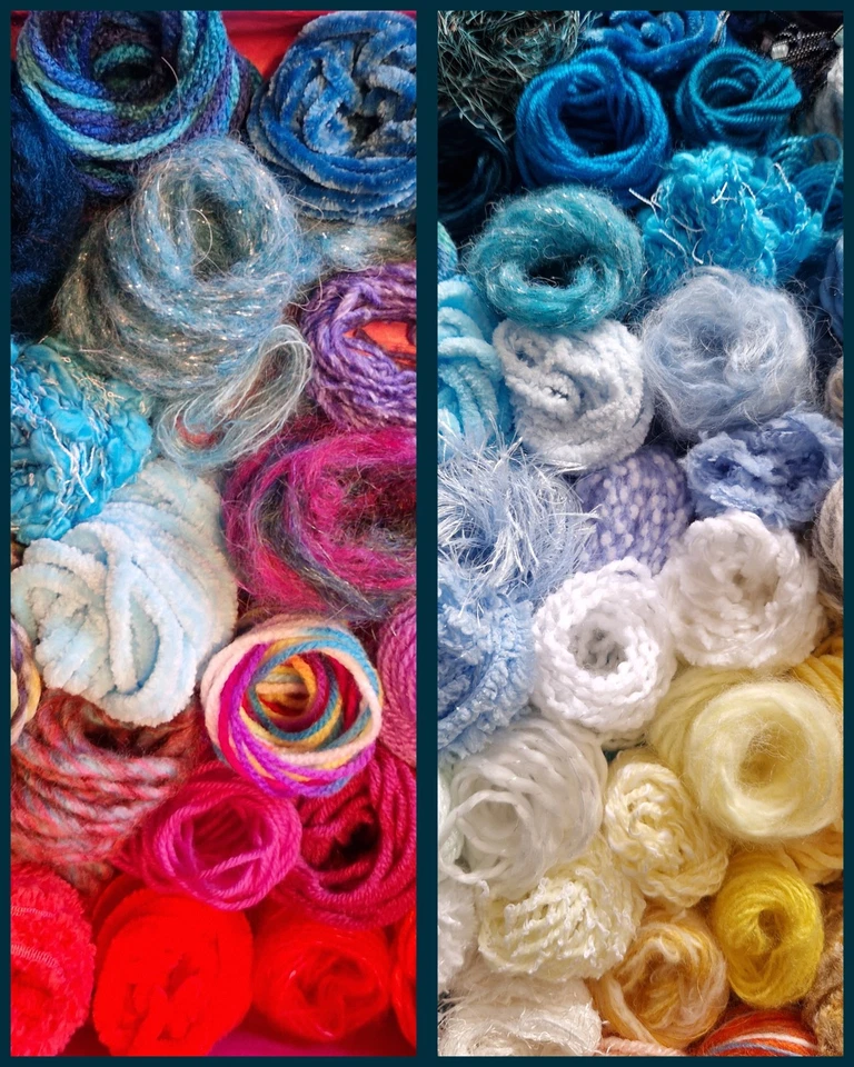 50m Yarn packs - 10x5m Long Textured Yarns Available In Colour Coordinated Packs - Image 1 of 1