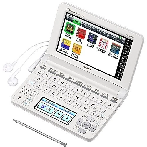 Casio EX-word for high school students Electronic Dictionary XD-U4700 White hig - Image 1 of 1