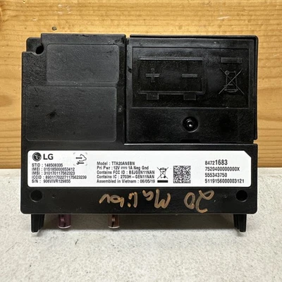 2020 CHEVROLET MALIBU MOBILE COMMUNICATION ONSTAR CONTROL MODULE 84721683 OEM - Image 1 of 4