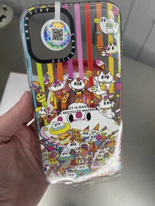 NEW CASETiFY Impact Case w/ Magsafe IPhone 12 Pro Max Messy Desk Rainbow Stripes - Picture 1 of 3