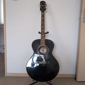 Epiphone Akustikgitarre schwarz Musikinstrumente - Bild 1 von 6