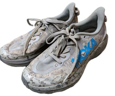 Hoka Speedgoat 6 Trail Running Hiking Sneakers Kids Youth Size 4 Womens 5 Gray - Image 1 of 4