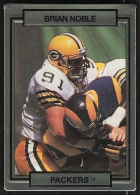 Brian Noble, 1990 Action Packed, #88, Green Bay Packers, - Image 1 of 2