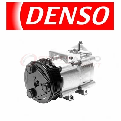 Denso AC Compressor & Clutch for Ford F-350 Super Duty 5.4L 6.0L V8 6.8L V10 vw Foto 1 de 4