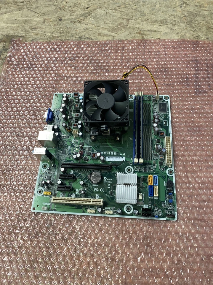 Genuine HP M2N68-LA AMD AM2 DDR2 Motherboard, AMD Athlen II CPU, 4GB Ram  - Image 1 of 4