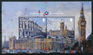 Francobolli Gibilterra 2018 MNH Calpe House Londra 2v M/S Big Ben architettura - Foto 1 di 1