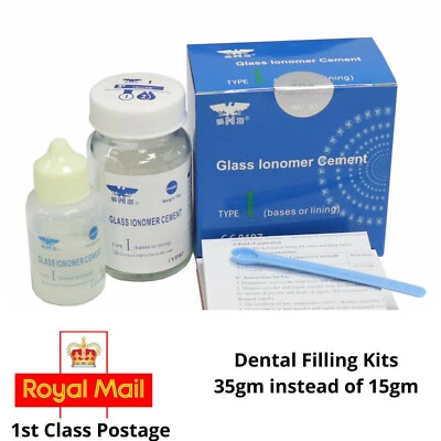 35 grams Permanent Tooth Filling Kit Lost Dental Fillings - 1st class shipping