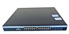 Enterasys C3G124-24P Switch, 24 x GBit RJ45 PoE, 4x SFP, ClassB, Rackmountwinkel