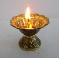 10x Puja Cotton Wicks Religious Long Jyot Bati Oil Lamp Diya