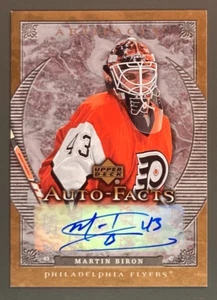 MARTIN BIRON 2007-08 Upper deck Artifacts Auto-facts AFBI - Picture 1 of 2