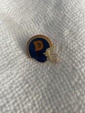 Vintage Super Bowl Collectible Pin: Nfl Denver Broncos Helmet 1985 Football