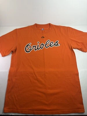 2008 Baltimore Orioles Cal Ripken #8 Majestic MLB Baseball Jersey Tee Sz LRG EUC Foto 1 de 4