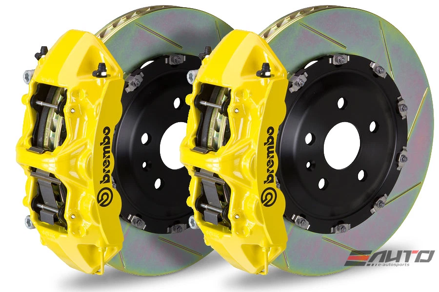 Brembo Freno Delantero GT BBK 6pot Amarillo 380x34 Ranura Rotor Ferrari 550 575 96-05 Foto 1 de 1