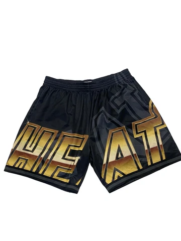 Mitchell & Ness Miami Heat Basketball Shorts Mens Size XXXL NBA Big Face Edition Cover
