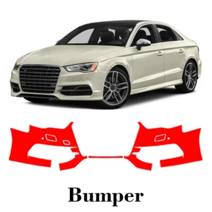 Front bumper PreCut PPF Paint Protection Film For Audi S3 2014-2016 - Picture 1 of 6