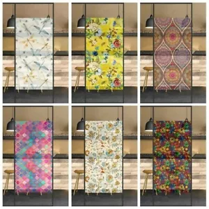 Pastoral Floral Window Films Privacy Sticker PVC Frosted Glass Home Decor Modern - Picture 1 of 26