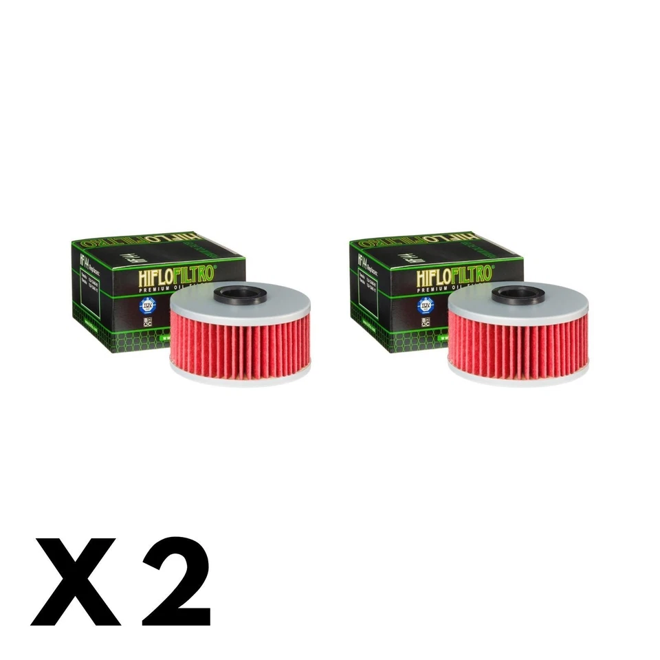 Paquete de 2 filtros de aceite Hiflo para Yamaha XS400 1978-1979 Foto 1 de 1