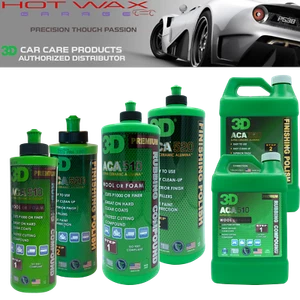 3D ACA 510 Premium Compound Fast Cutting P1000 or Finer ACA 520 Finishing Polish - Picture 1 of 6