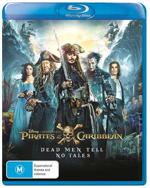 Pirates of the Caribbean-Dead Men Tell No Tales (Blu-ray, 2017)